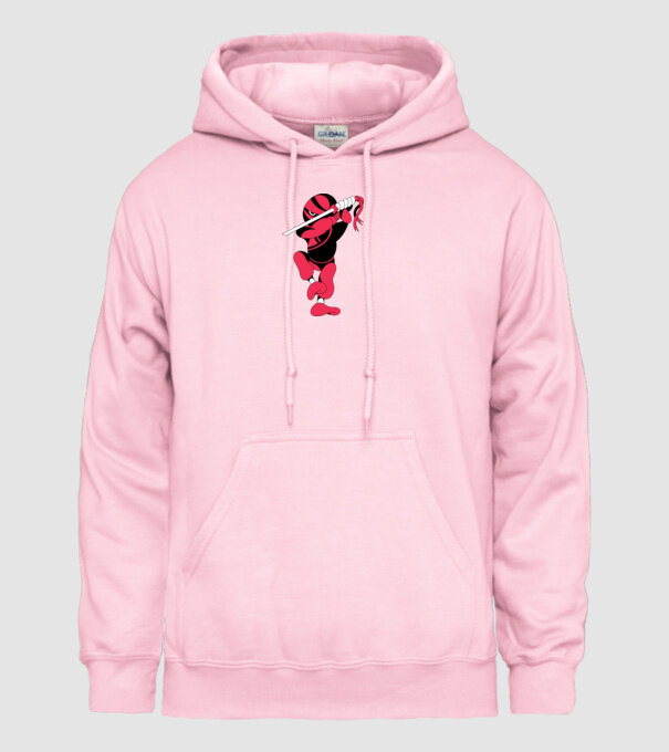 Ninja model roz deschis pe tricou