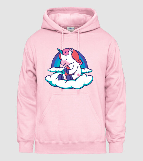 Unicorn Baby model roz deschis pe tricou