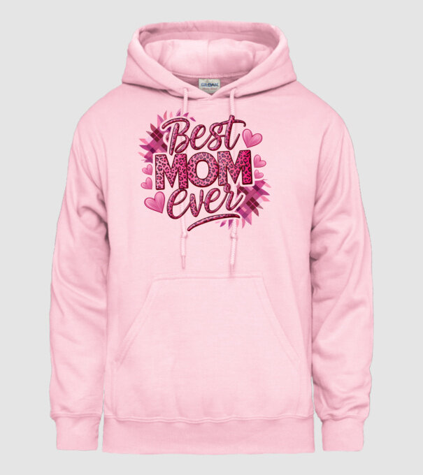 Best Mom Ever model roz deschis pe tricou