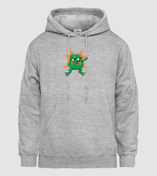 Broască DAB model gri pe tricou