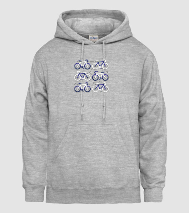 Ciclism model gri pe tricou