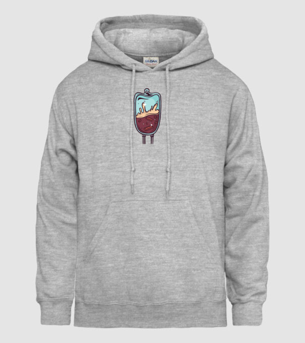 Porter Infuzie model gri pe tricou
