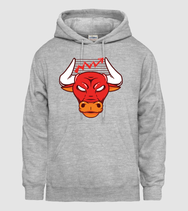 Bursa de Valori Taur model gri pe tricou