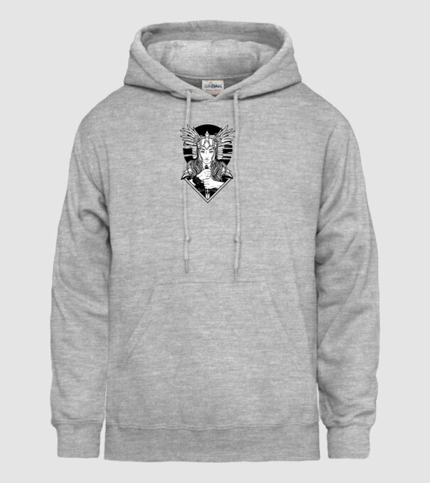 Zeița Valkyrie model gri pe tricou