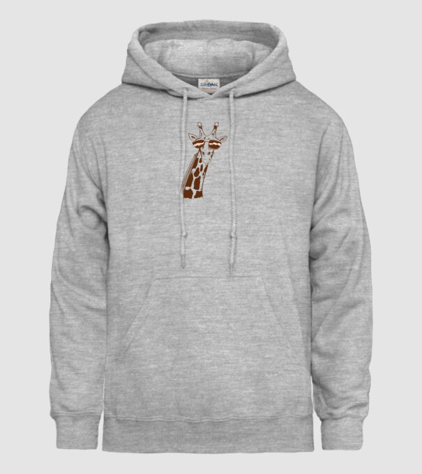 Cap Girafă model gri pe tricou