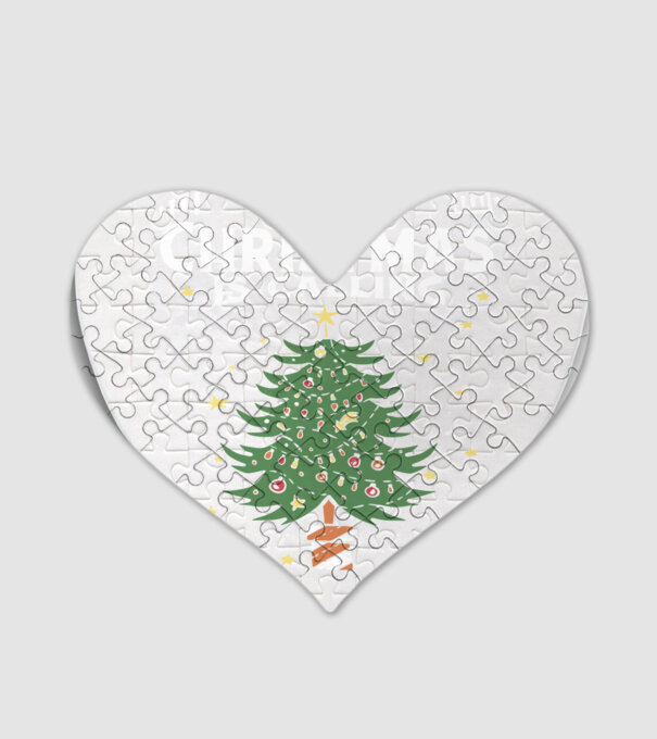 Christmas is calling model alb pe tricou