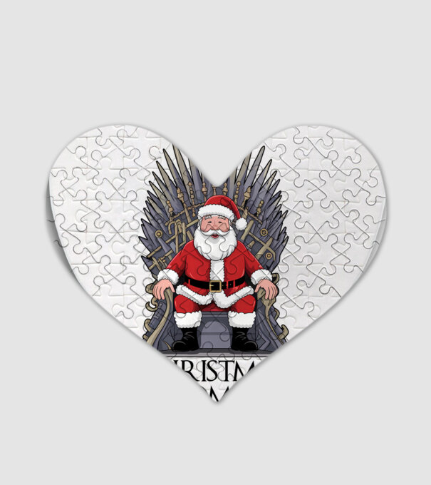 Christmas is Coming Alb model alb pe tricou
