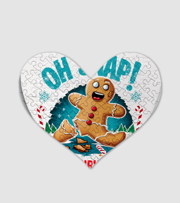 Oh snap! It's christmas Alb model alb pe tricou