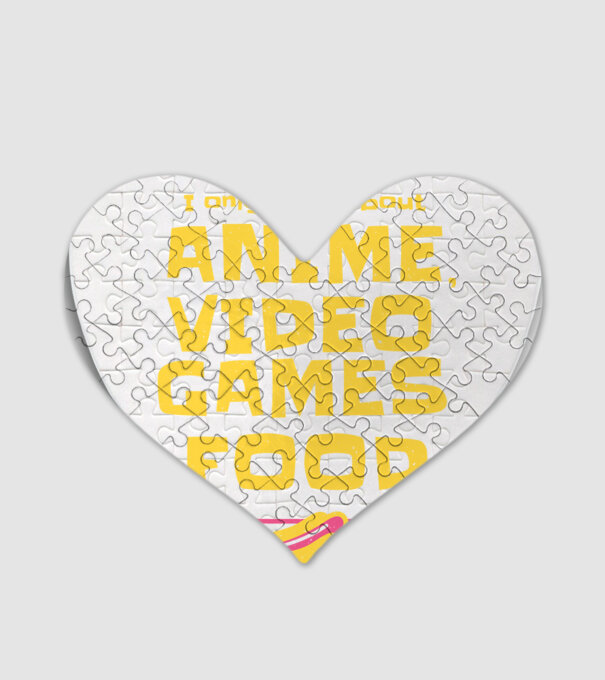 Joc video Anime model alb pe tricou