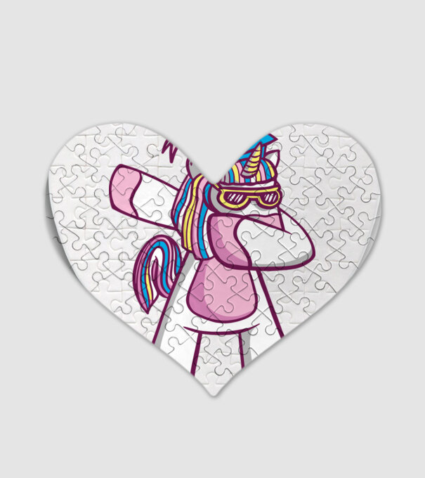 Unicorn Absolvent DAB model alb pe tricou