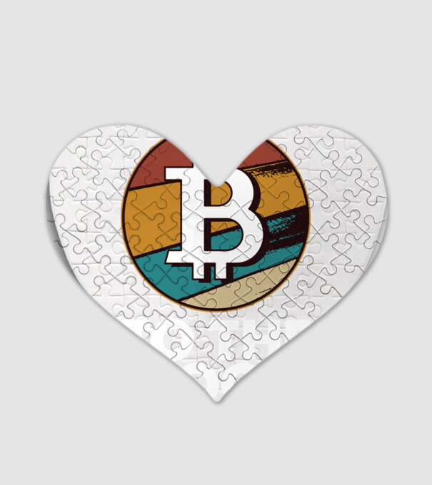 Bitcoin to the moon model alb pe tricou