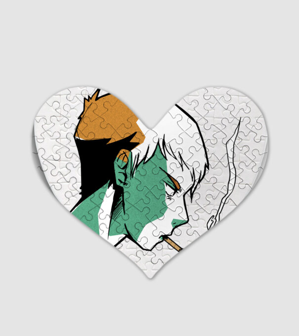 Anime băiat fumător model alb pe tricou