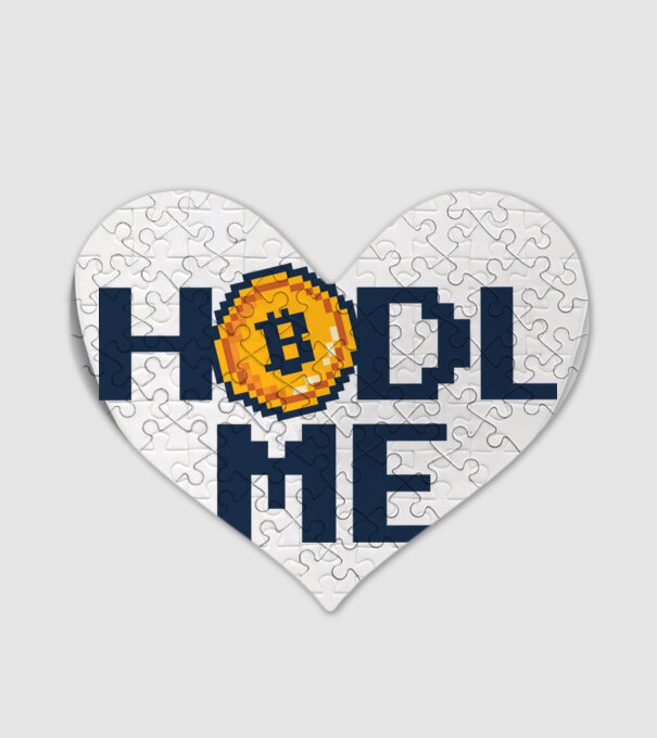 Hodl Me Bitcoin model alb pe tricou