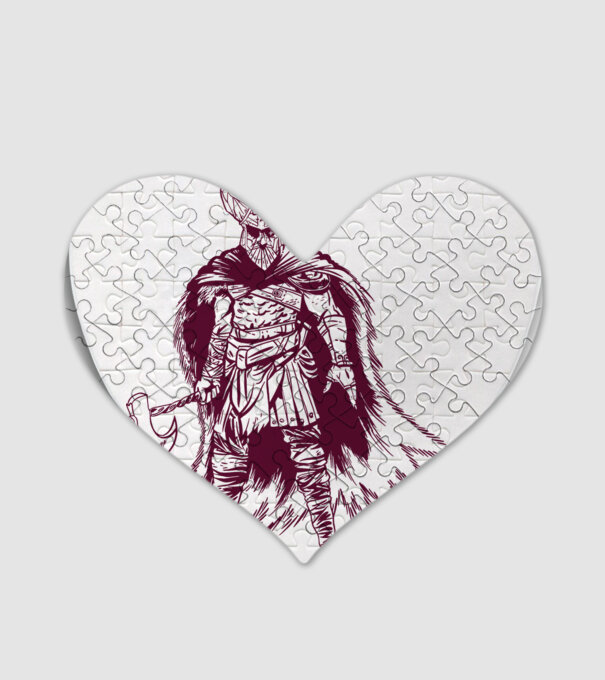 Războinic Odin Viking model alb pe tricou