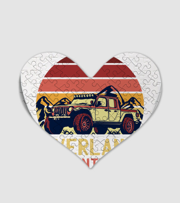 Jeep Retro model alb pe tricou