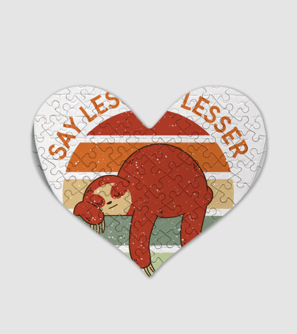 Say less, do lesser cu Leneș model alb pe tricou