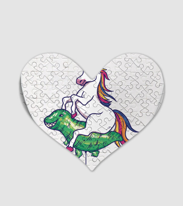 Balon cu Unicorn model alb pe tricou