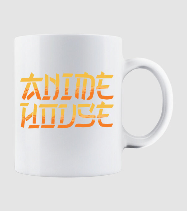 Anime House model alb pe tricou