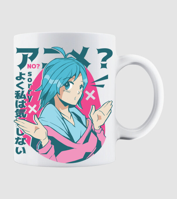 Tricou Anime model alb pe tricou