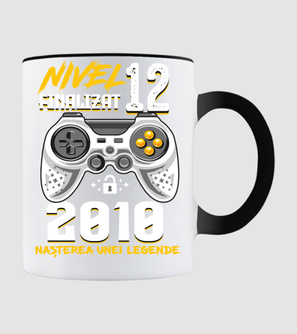 Nivel 12 finalizat. 2010 nașterea unei legende model negru pe tricou