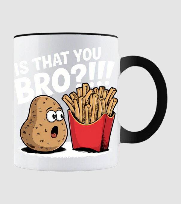 Is that you BRO?!! Negru model negru pe tricou
