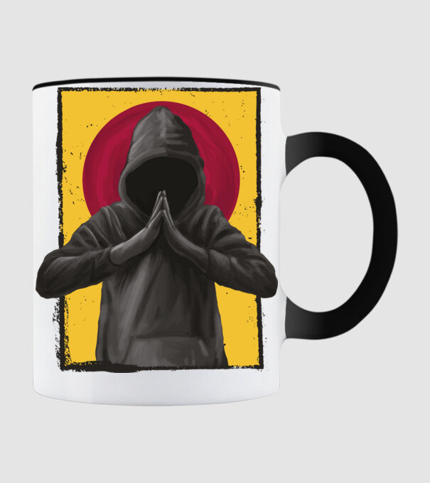 Rugăciune Hacker model negru pe tricou