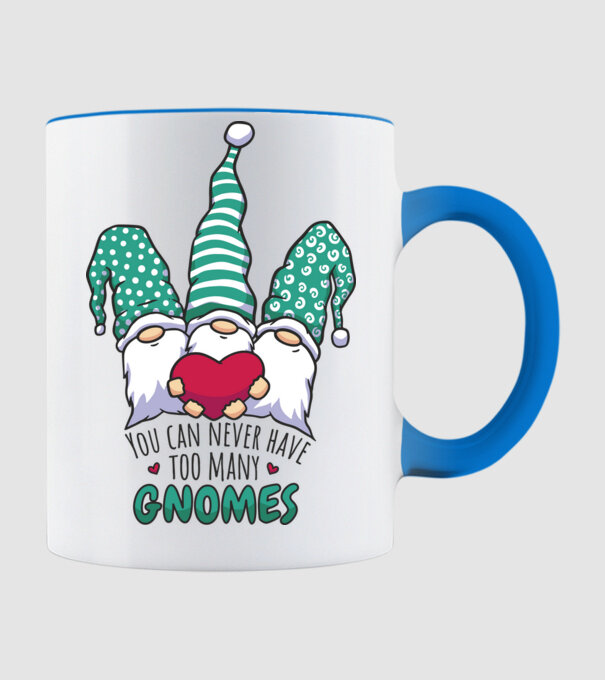 You can never have too many Gnomes model albastru deschis pe tricou