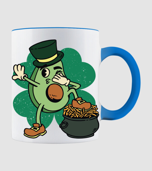 Avocado St. Patrick DAB model albastru deschis pe tricou
