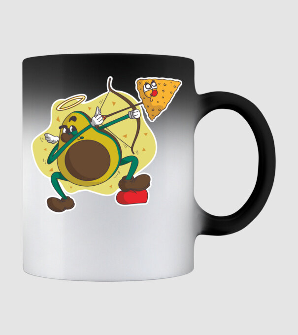Dragoste de Avocado model negru pe tricou