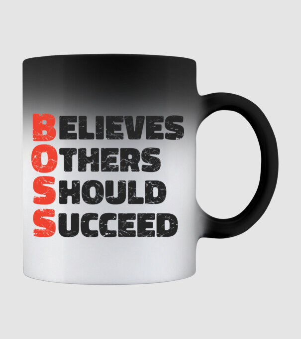 BOSS Șef model negru pe tricou