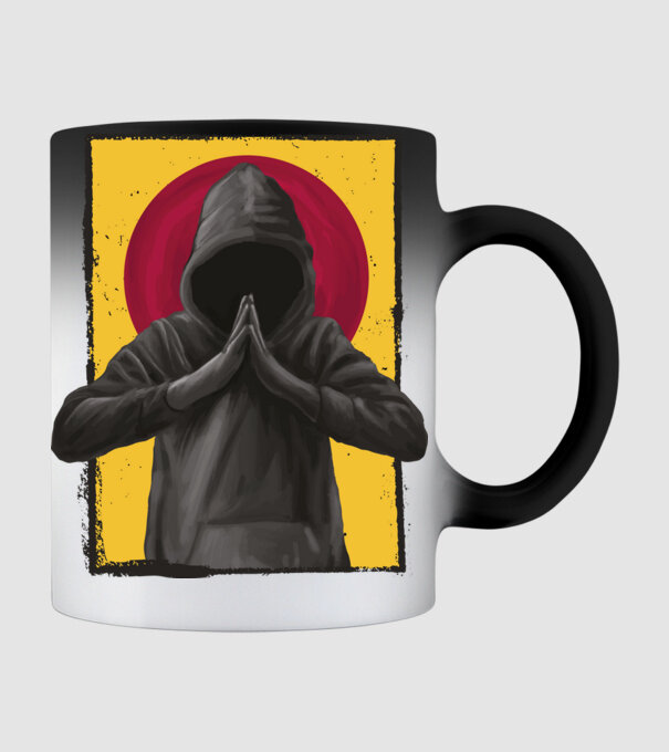 Rugăciune Hacker model negru pe tricou