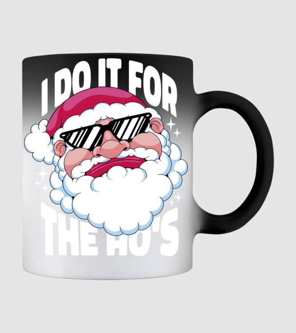 'I do it for the Ho''s' model negru pe tricou