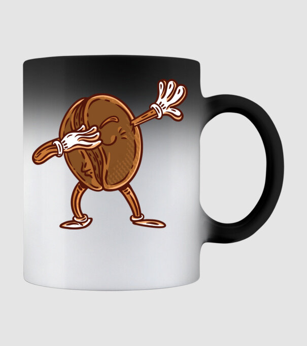 Cafea DAB model negru pe tricou