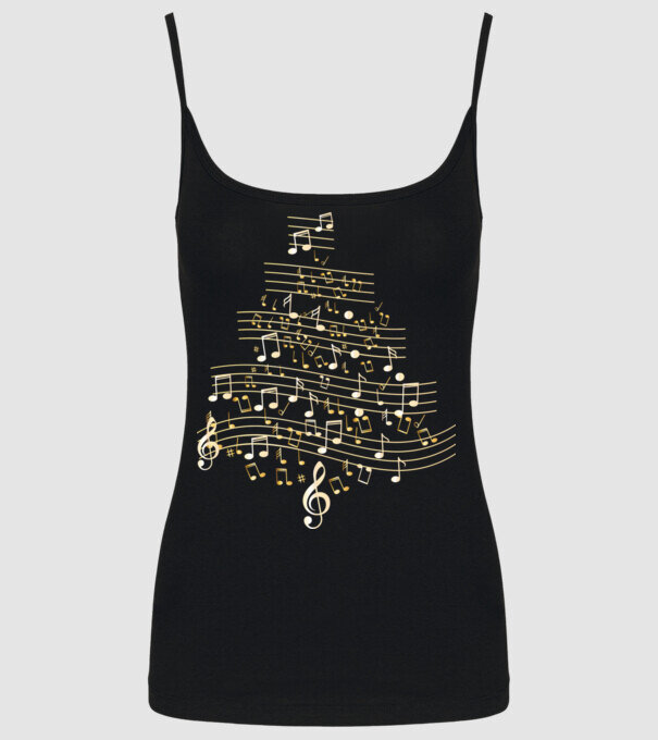 note de Crăciun model negru pe tricou