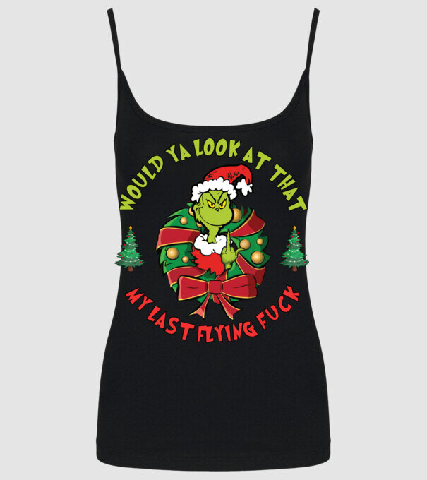Would ya look at that - Grinch model negru pe tricou