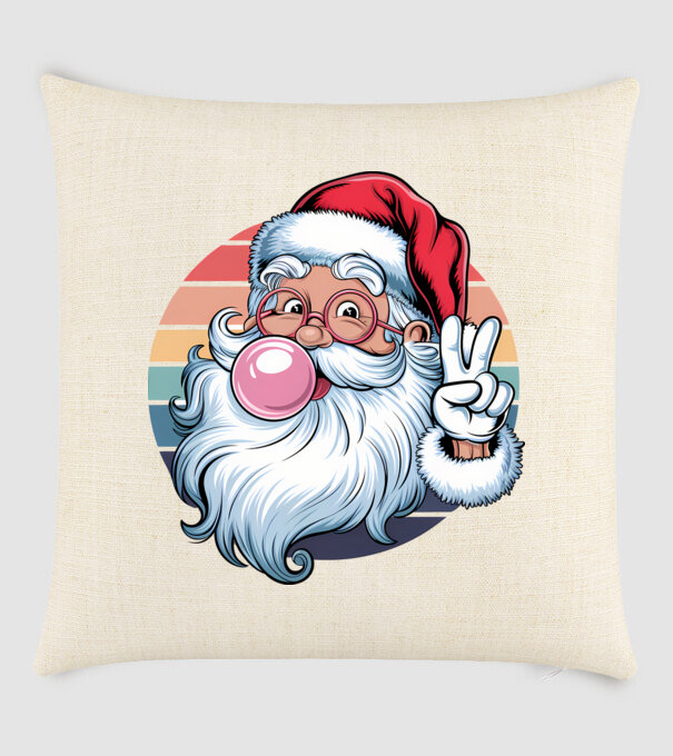 Bubble gum santa model nisipiu pe tricou