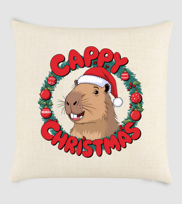 Cappy Christmas 1 model nisipiu pe tricou