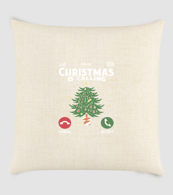 Christmas is calling model nisipiu pe tricou