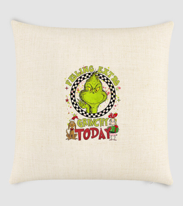 Feeling extra Grinchy today - Grinch model nisipiu pe tricou