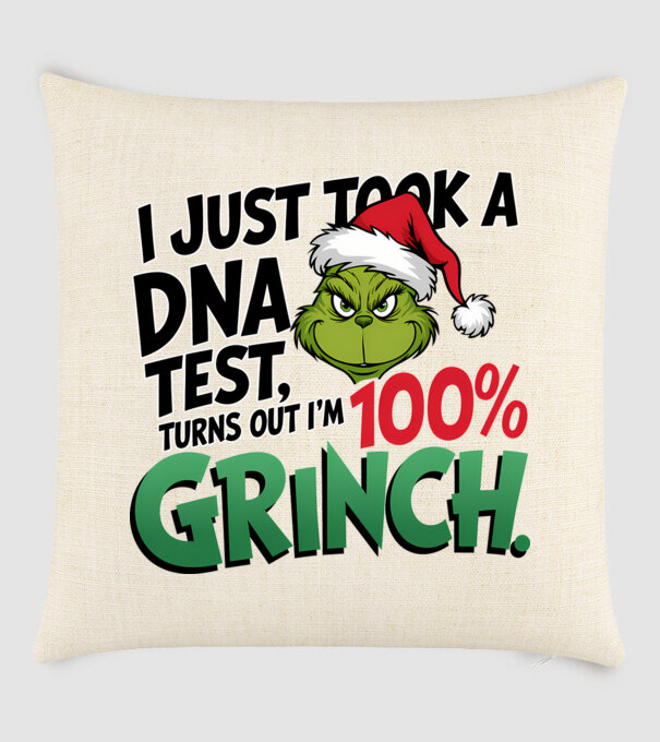 Grinch DNA test model nisipiu pe tricou