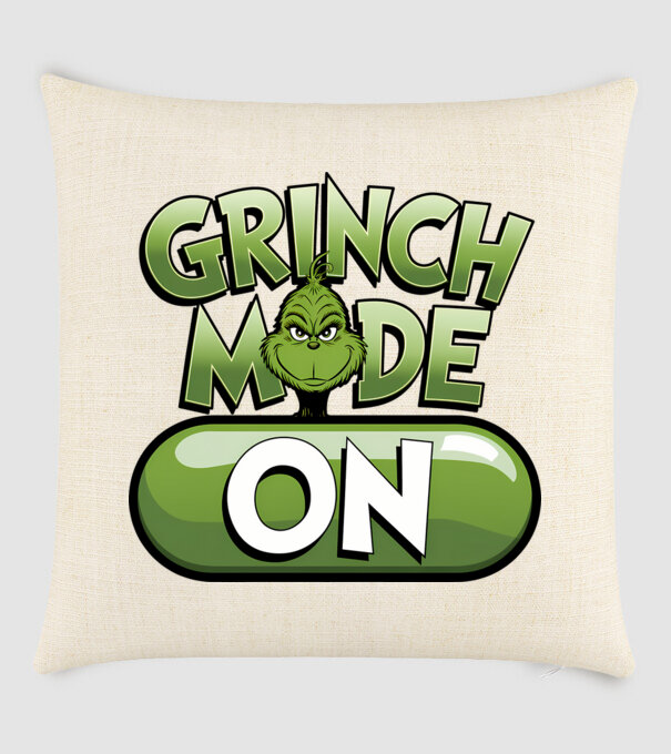 Grinch mode ON model nisipiu pe tricou