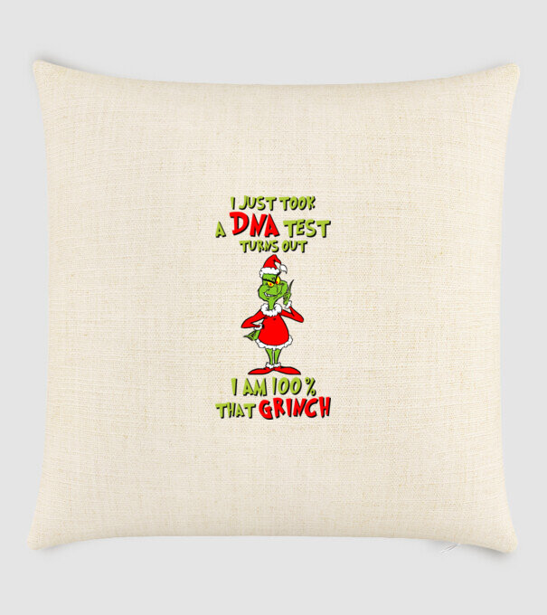 I just took a DNA test - I am Grinch model nisipiu pe tricou