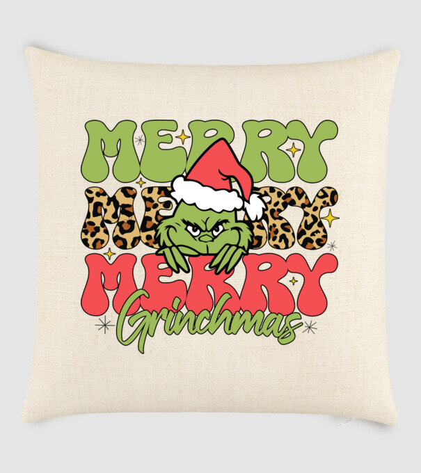 Merry Grinchmas model nisipiu pe tricou