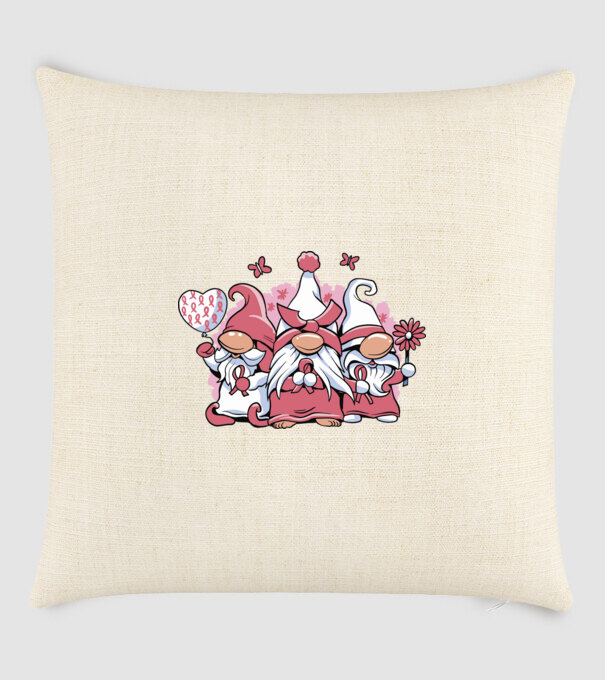 Pink christmas Gnomes model nisipiu pe tricou