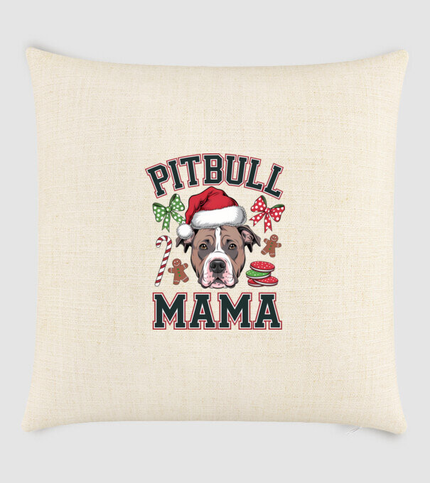 Pitbull Mama model nisipiu pe tricou