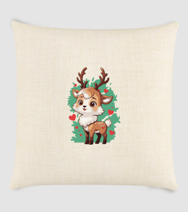 Valentine Deer model nisipiu pe tricou