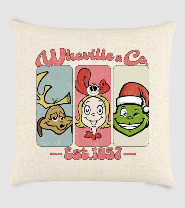 Whoville & Co - Grinch model nisipiu pe tricou