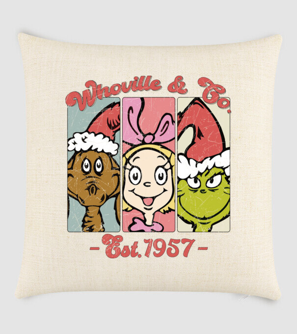 Whoville & Co. - Grinch model nisipiu pe tricou