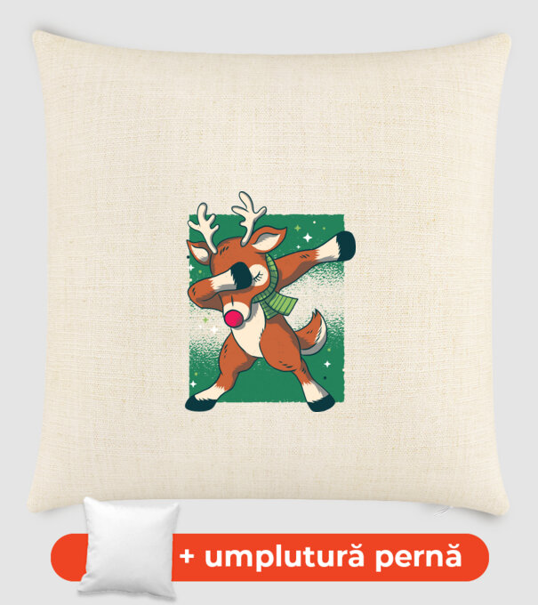 Rudolph DAB model nisipiu pe tricou