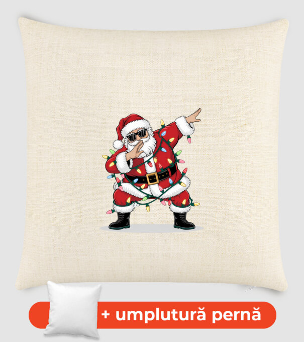 Santa Dab model nisipiu pe tricou